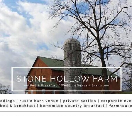 Stone Hollow Farms Bed & Breakfast Mercersburg Eksteriør bilde